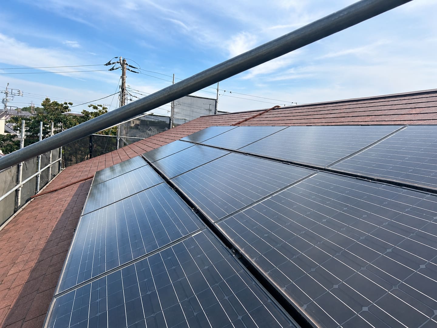 外壁・屋根塗装｜アイボリー×テラコッタの全体塗装｜施工前